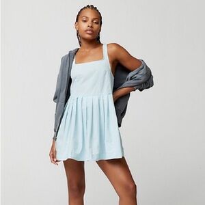 BDG Billie Pleated Mini Dress